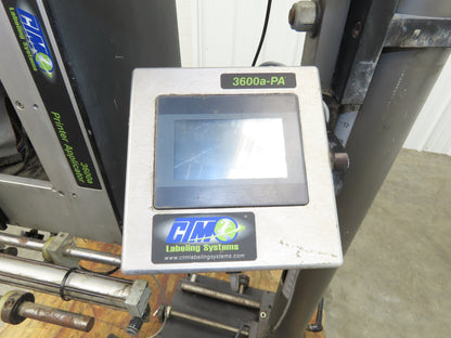 CTM 3600A-S84-EX High Speed Label Applicator No Print Head Slide Stand
