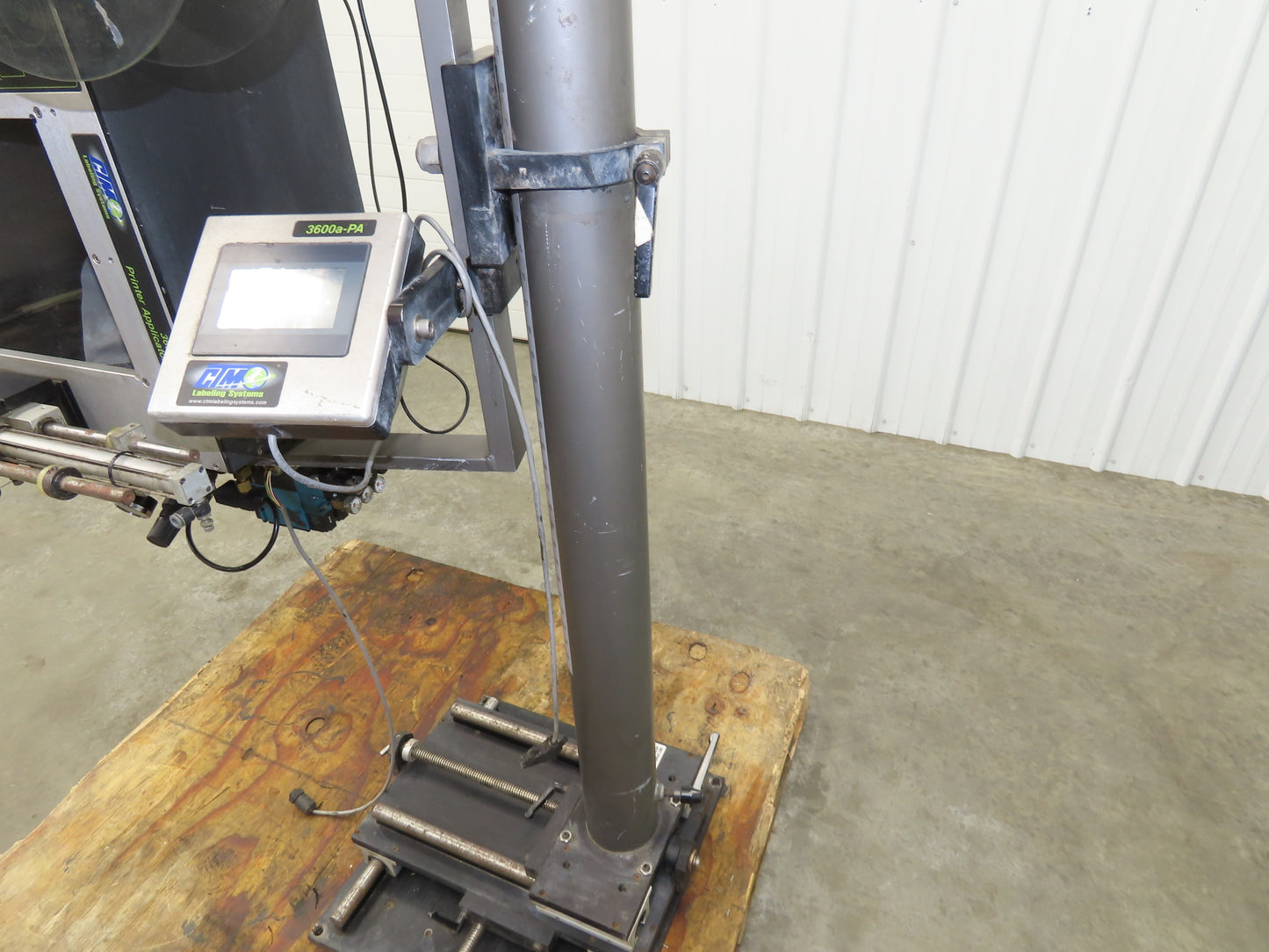 CTM 3600A-S84-EX High Speed Label Applicator No Print Head Slide Stand