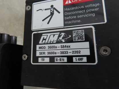 CTM 3600A-S84-EX High Speed Label Applicator No Print Head Slide Stand