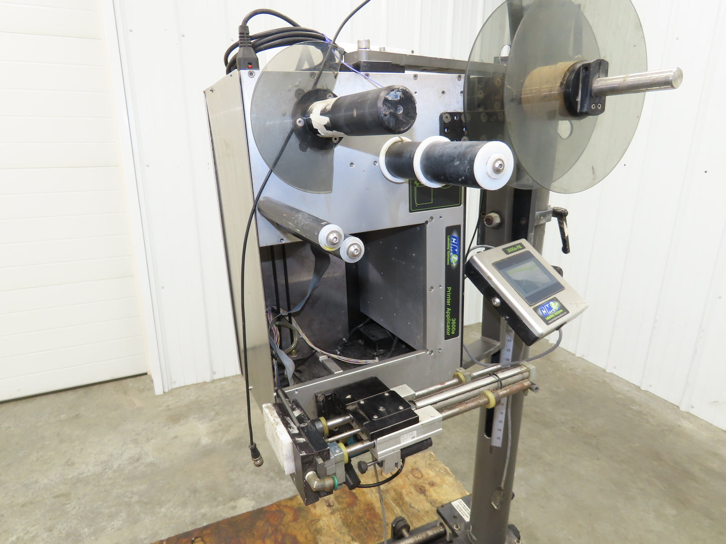 CTM 3600A-S84-EX High Speed Label Applicator No Print Head Slide Stand
