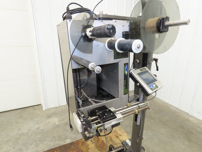 CTM 3600A-S84-EX High Speed Label Applicator No Print Head Slide Stand