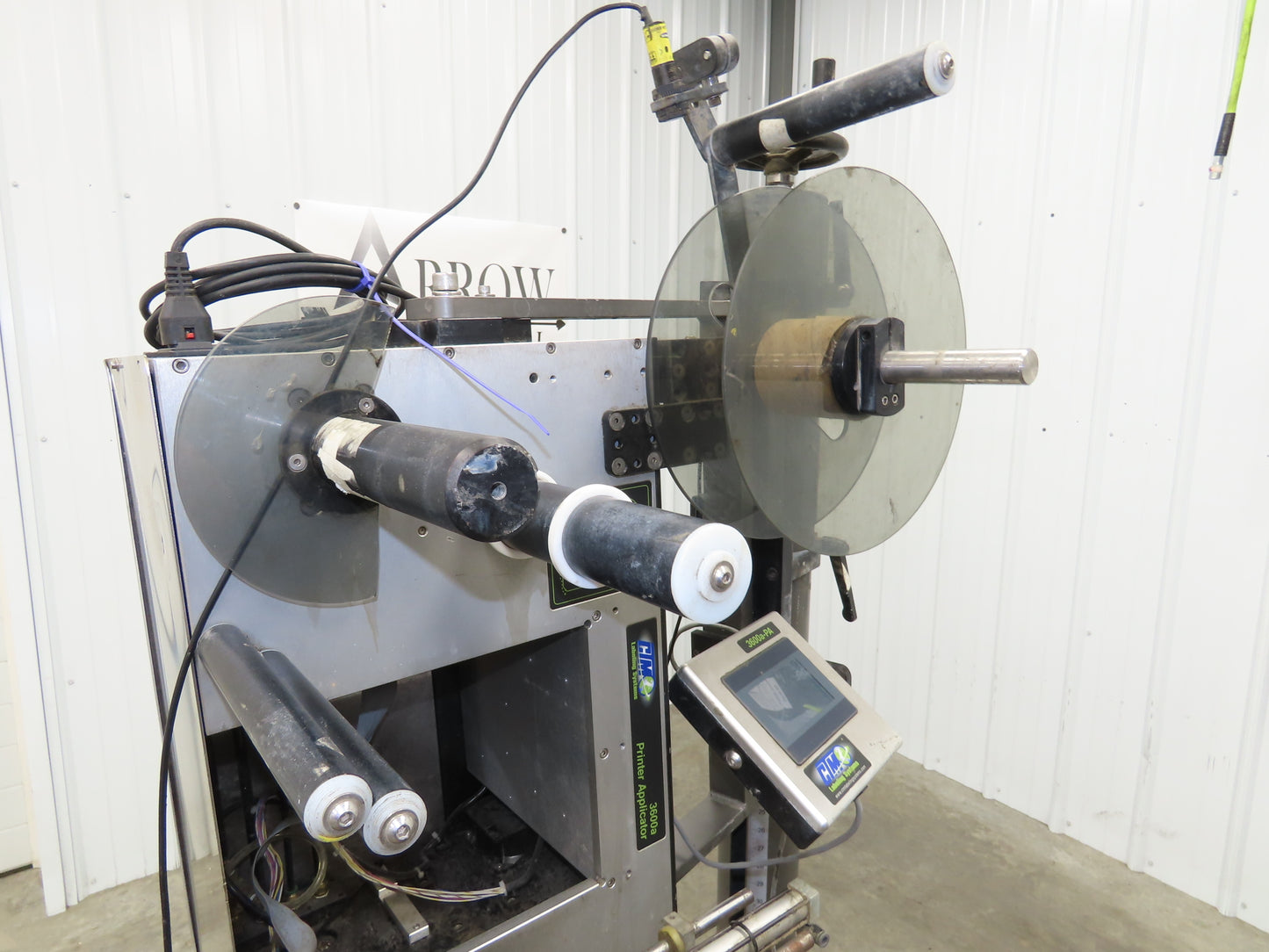 CTM 3600A-S84-EX High Speed Label Applicator No Print Head Slide Stand