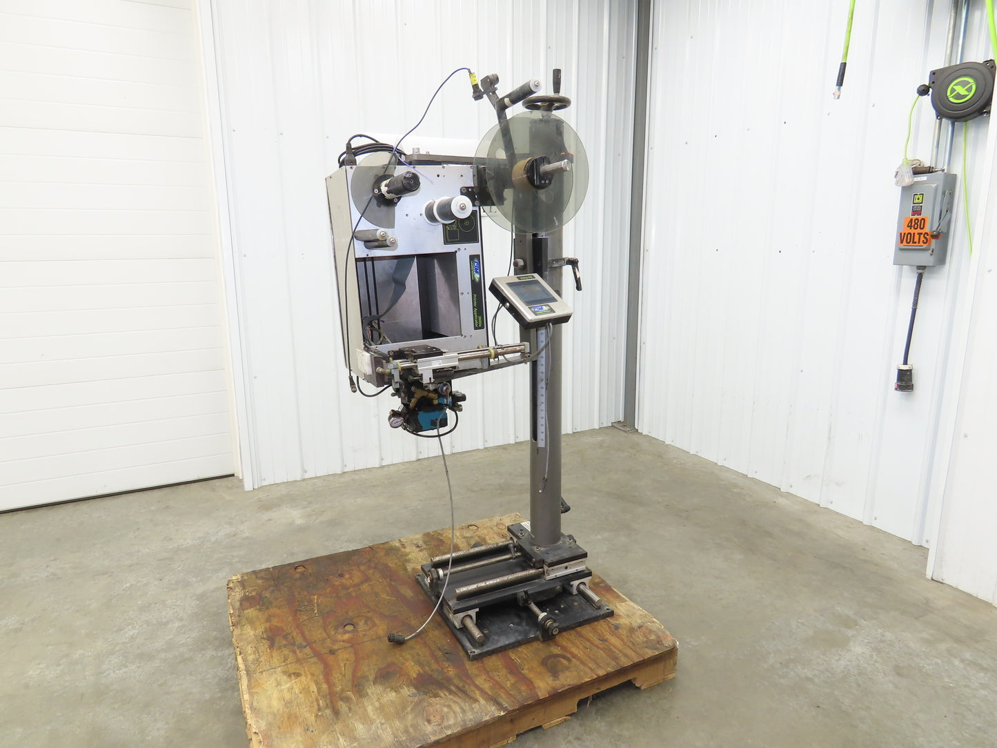 CTM 3600A-S84-EX High Speed Label Applicator No Print Head Slide Stand