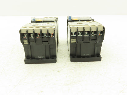 Fuji SK12L Motor Starter Contactor 5.5kW 600V & Overload 5-7.5A Lot of 2