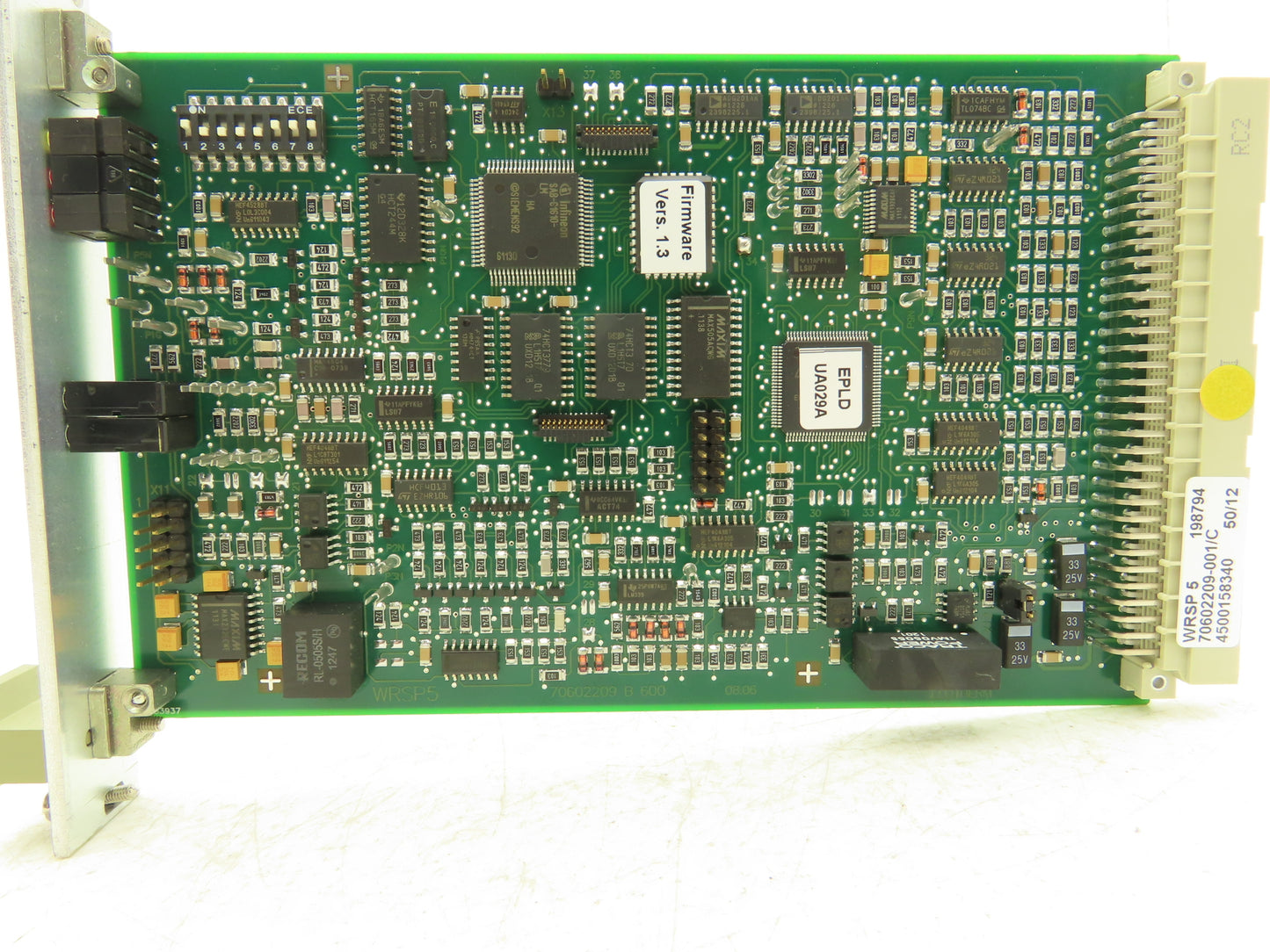 SMS Elotherm WRSP 5 Printed Circuit Control Board PCB Card 70602209-001/C