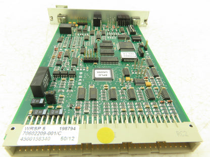 SMS Elotherm WRSP 5 Printed Circuit Control Board PCB Card 70602209-001/C