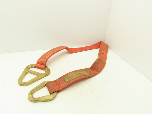 Leschen 3"x 6' Nylon Web Sling Triangle Choker Lifting Strap 3840-9600 Lb