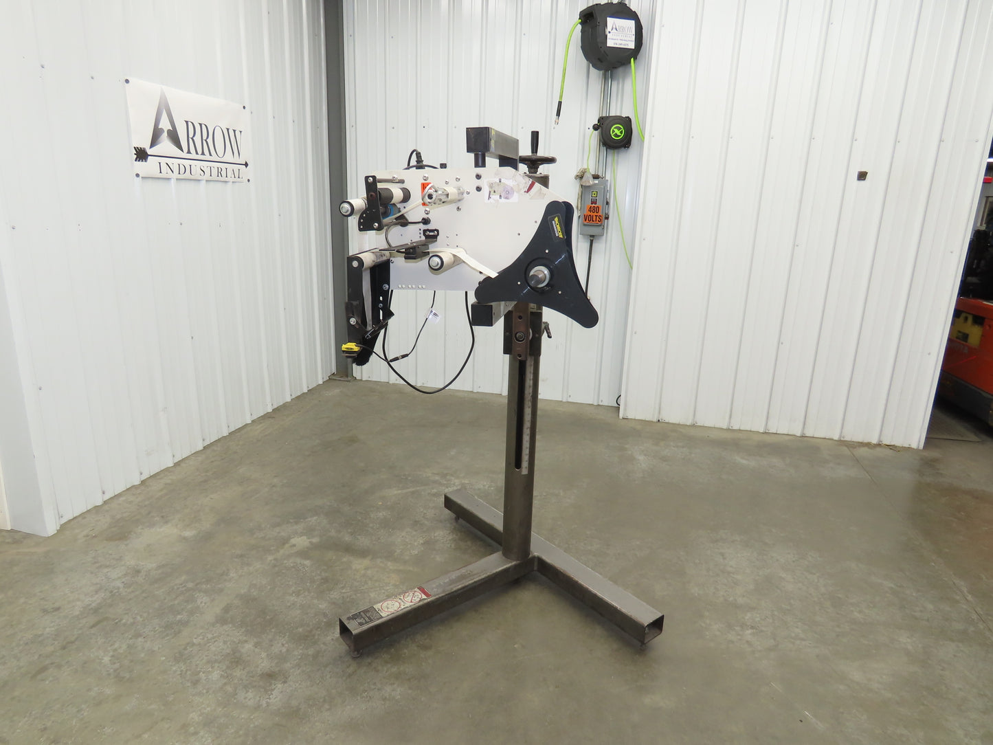 Take A Label TAL3100W18 Automatic Label Applicator Dispenser Stand No Print Head
