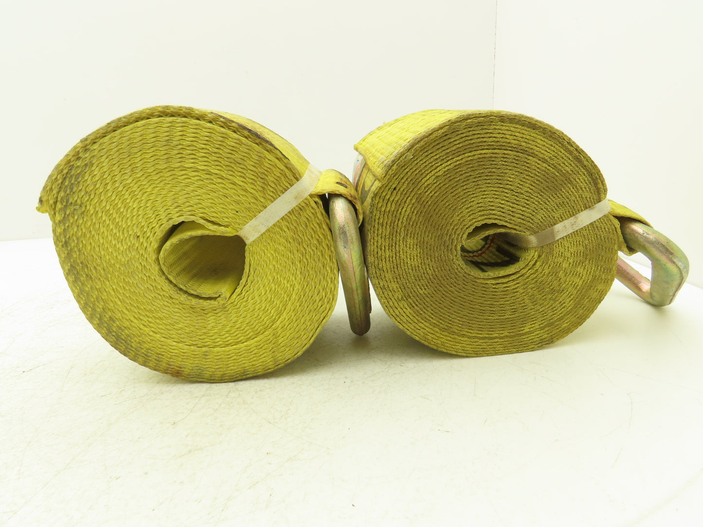 Pacific Cargo 4527-VR  4"x 27' Winch Strap V-Ring Tie-Down 5000 Lbs  Lot of 2