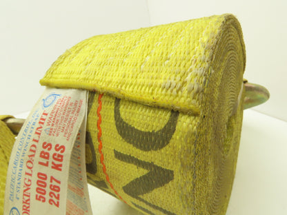 Pacific Cargo 4527-VR  4"x 27' Winch Strap V-Ring Tie-Down 5000 Lbs  Lot of 2