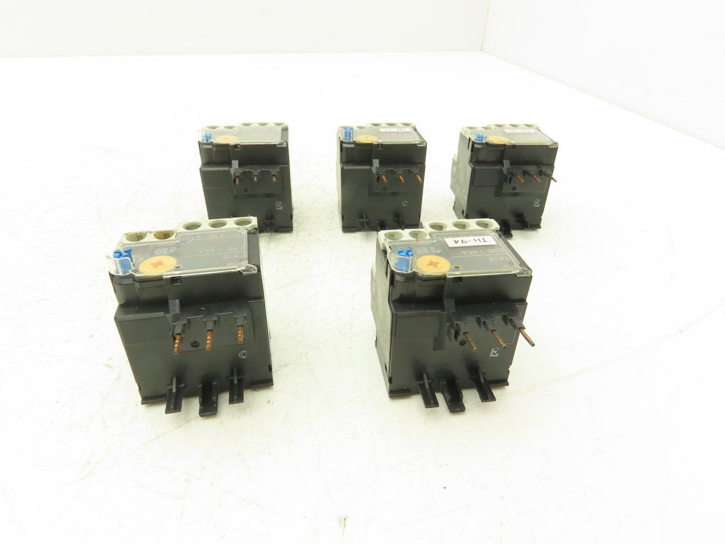 Fuji TK12WA-P95 Thermal Overload Relay 0.95-1.45A Lot of 5