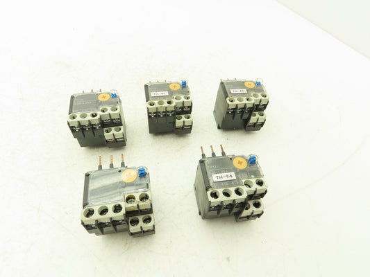 Fuji TK12WA-P95 Thermal Overload Relay 0.95-1.45A Lot of 5