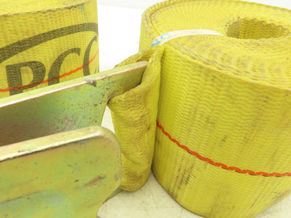 Pacific Cargo 4"x 30' Winch Strap Flat Hook Flatbed Tie-Down 5000 Lbs  Lot of 2