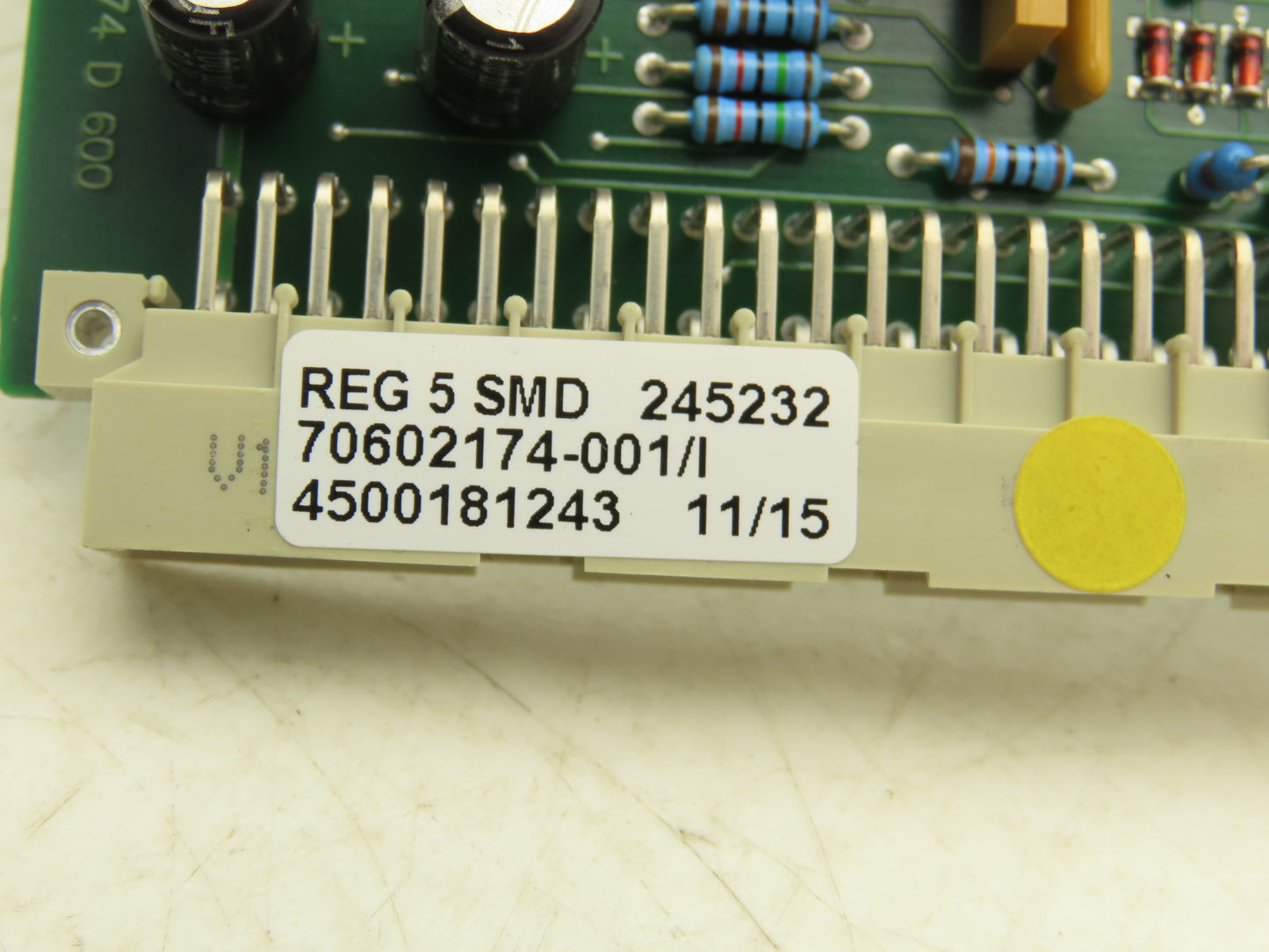 SMS Elotherm REG 5 SMD Printed Circuit Control Board PCB Card 70602174-001/I