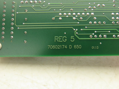 SMS Elotherm REG 5 SMD Printed Circuit Control Board PCB Card 70602174-001/I