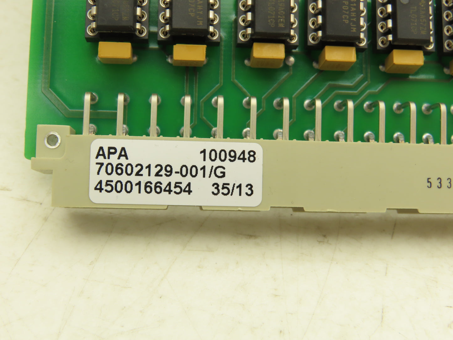 SMS Elotherm APA Printed Circuit Control Board PCB Card 70602129-001/G