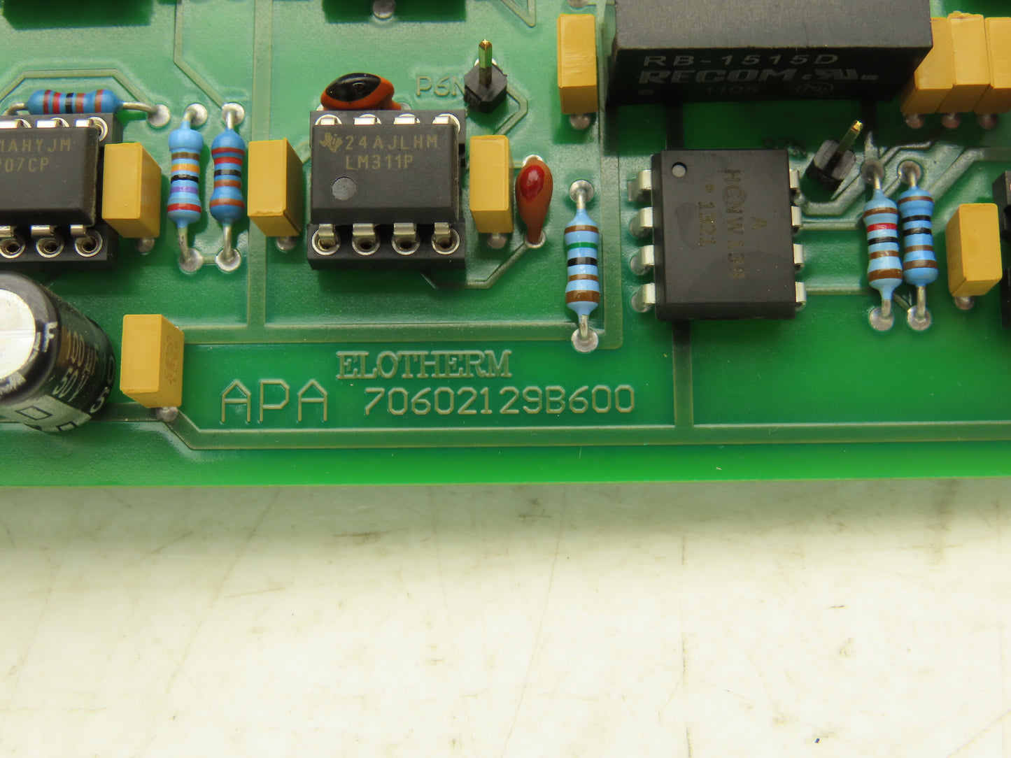 SMS Elotherm APA Printed Circuit Control Board PCB Card 70602129-001/G