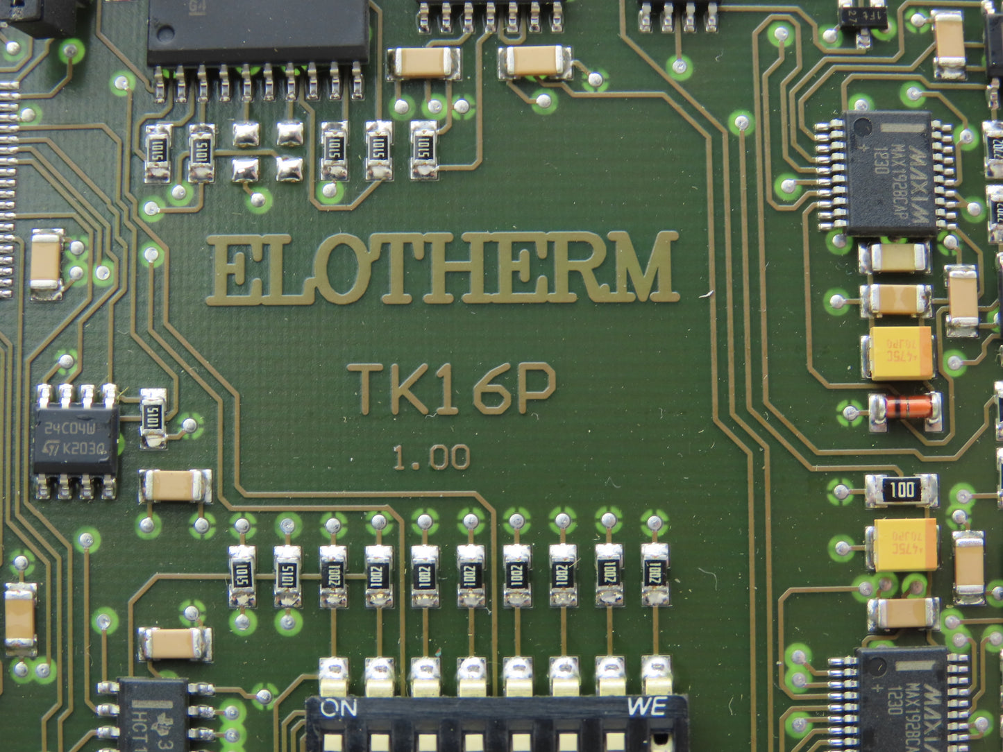 SMS Elotherm TK16P Printed Circuit Control Board PCB Card 70602179-001A