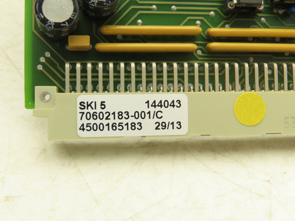 SMS Elotherm SKI 5 Printed Circuit Control Board PCB Card 70602183-001/C