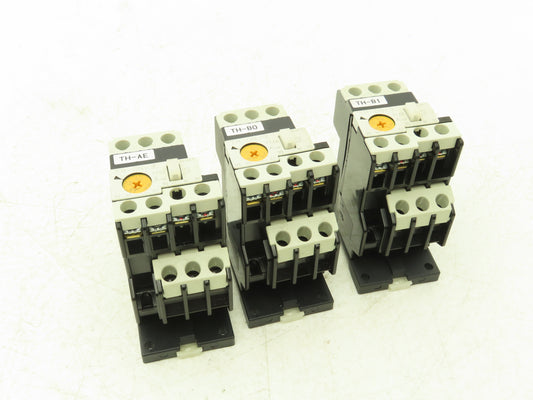 Fuji SZ-HB TZ1HB TR-ON/3 TR13D Thermal Overload Relay 0.48 - 0.72A with Adapter Base