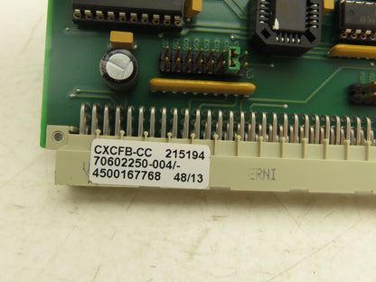 SMS Elotherm CXCFB-CC Printed Circuit Control Board PCB Card 70602250-004