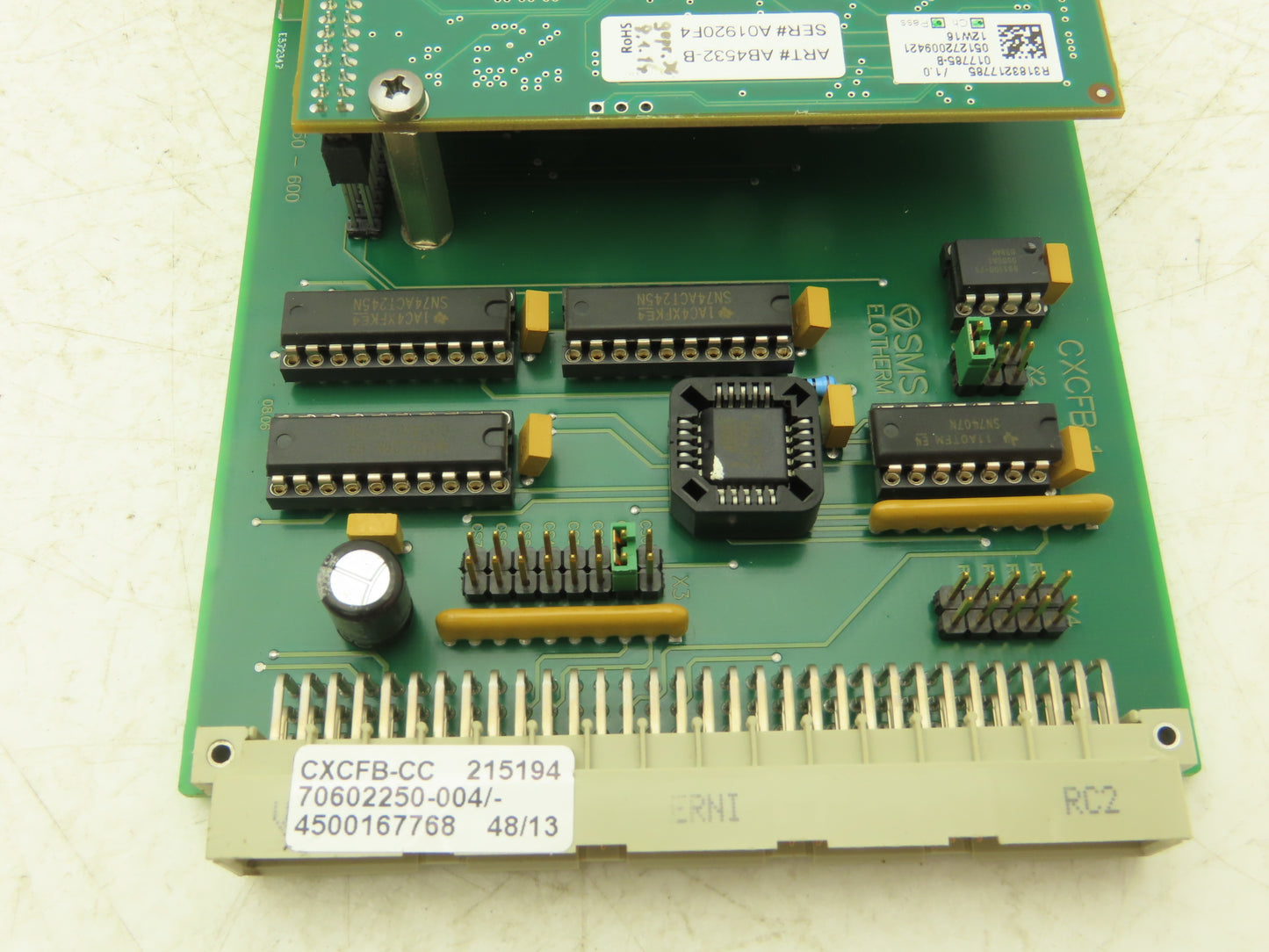 SMS Elotherm CXCFB-CC Printed Circuit Control Board PCB Card 70602250-004