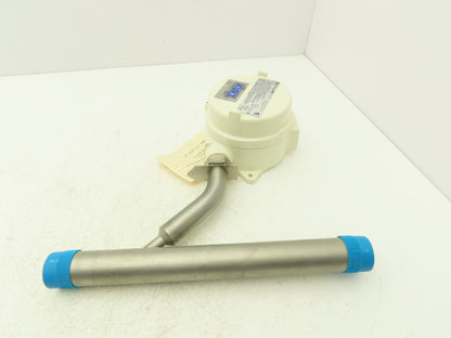 Kurz 500-1.0-P40 Mass Flowmeter 0-75 SCFM Air 1"NPT x 12"L Killark HKB-BC