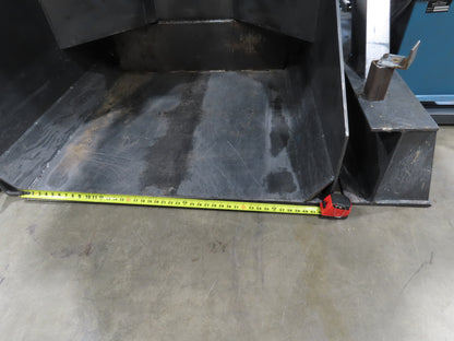 Essex Rise Hydraulic Tote Dumper 1yd Hopper Box Tipper 5000Lb 5Hp 460V