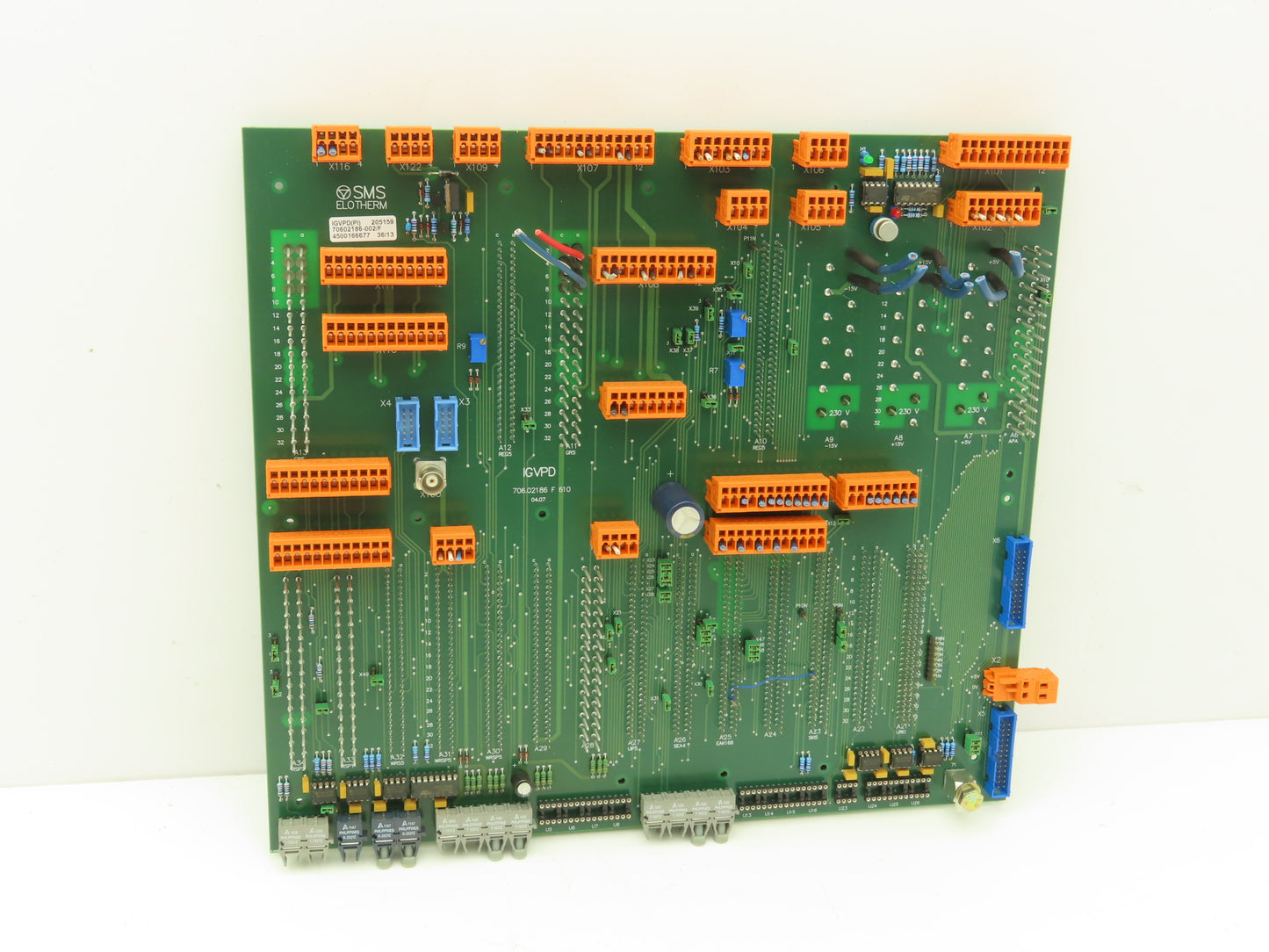 SMS Elotherm IGVPD Printed Circuit Control Board PCB 70602186-002-F