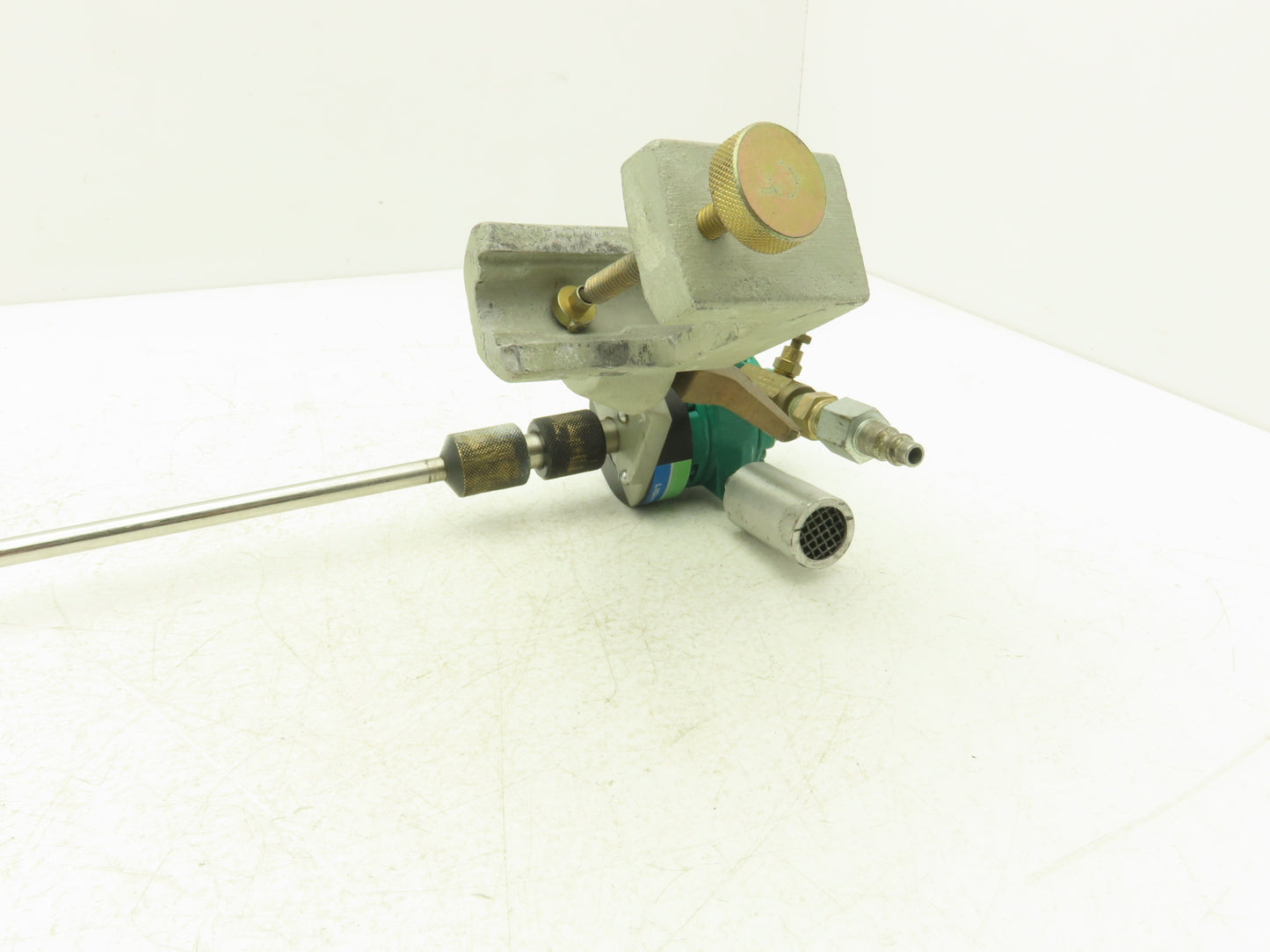 Lightnin G1U05A Clamp Tank Mixer 20" Impeller 2-Blade Gast Air Motor 1AM-NCC-88