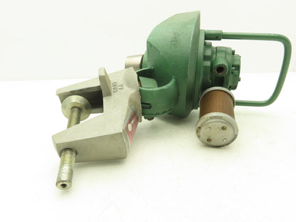 Lightnin XDA-33 Pneumatic Air Drive Clamp-On Tank Mixer Agitator No Impeller