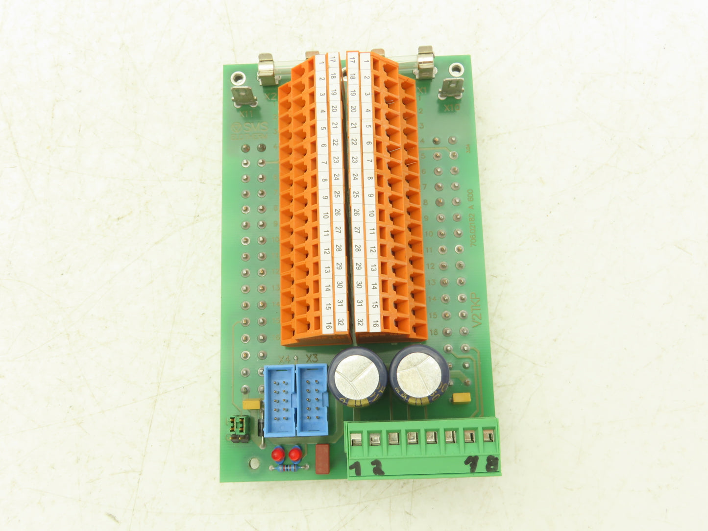 SMS Elotherm V2TKP Printed Circuit Board PCB Backplane 70602182-001 C