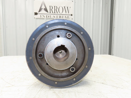 Pneumatic Air Operated Clutch Brake Shaft Mount with Belt Pulley 2" Bore
