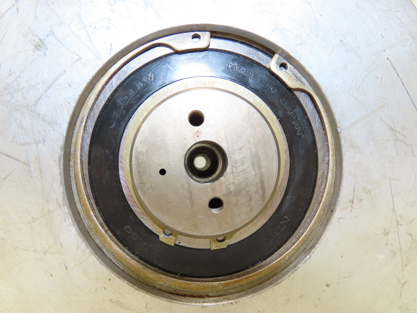 Pneumatic Air Operated Clutch Brake Shaft Mount with Belt Pulley 2" Bore