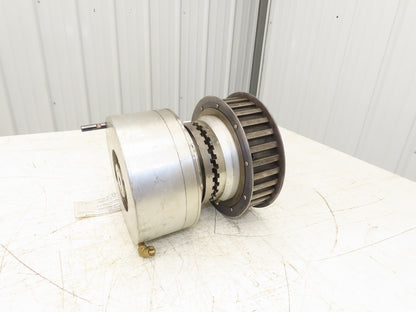Pneumatic Air Operated Clutch Brake Shaft Mount with Belt Pulley 2" Bore