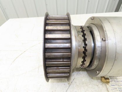 Pneumatic Air Operated Clutch Brake Shaft Mount with Belt Pulley 2" Bore