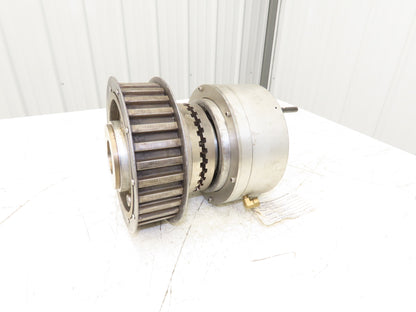 Pneumatic Air Operated Clutch Brake Shaft Mount with Belt Pulley 2" Bore
