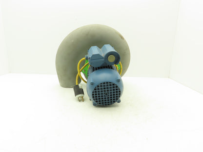 Plastec P15SS6P025 Polypropylene Centrifugal Blower 200 CFM .5Hp 115V 1PH