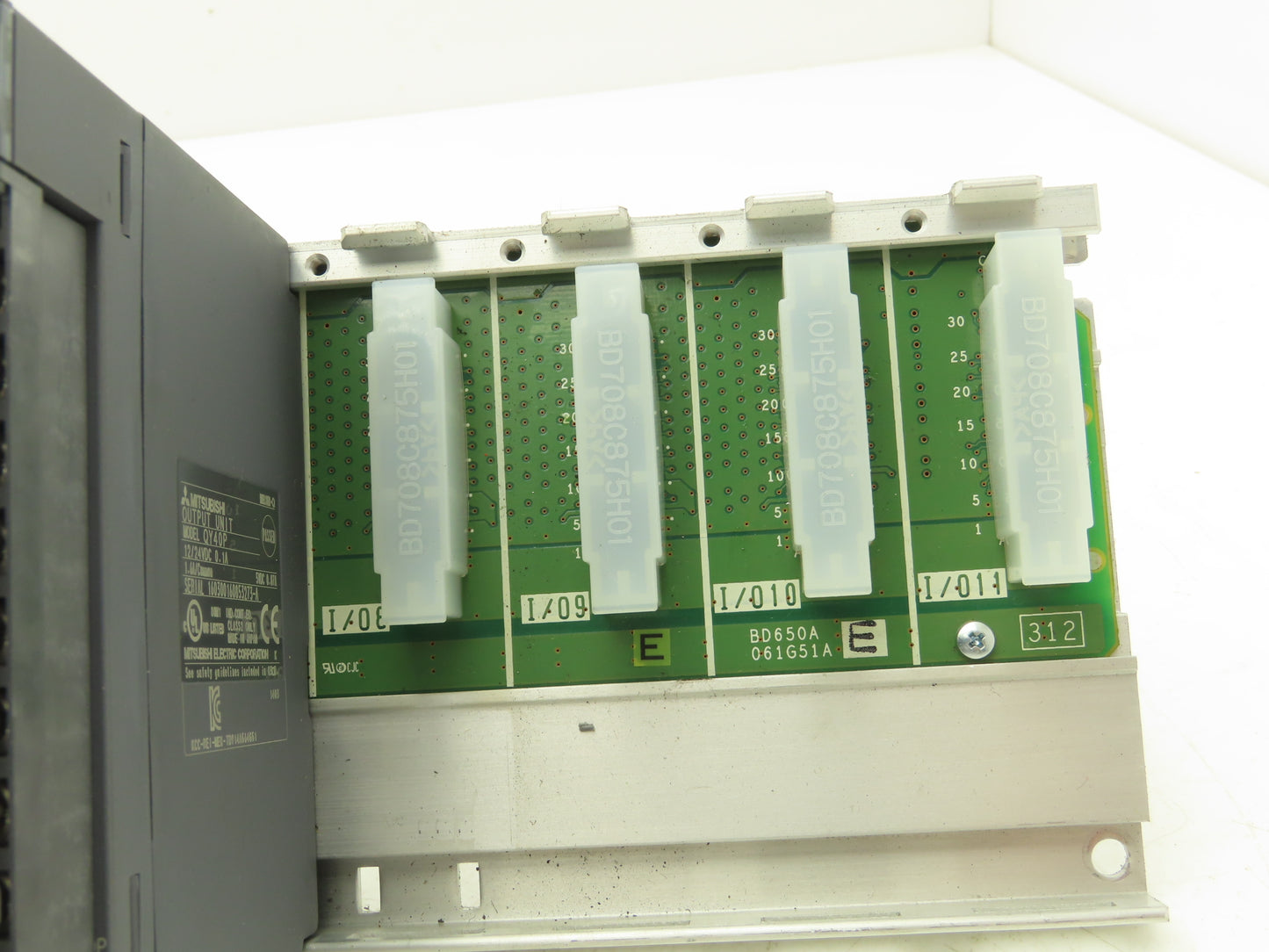 Mitsubishi Electric Q03UDECPU Melsec PLC Backplane Rack Power Supply CPU 12 Slot
