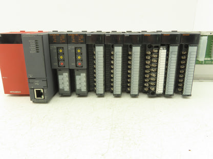 Mitsubishi Electric Q03UDECPU Melsec PLC Backplane Rack Power Supply CPU 12 Slot