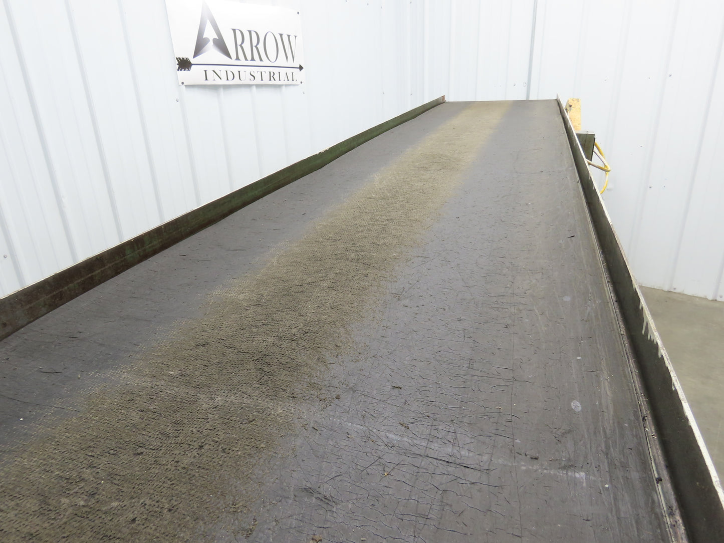 Wardcraft 24"x 10' Portable Incline Belt Conveyor .33Hp 3PH Chain Drive 36FPM