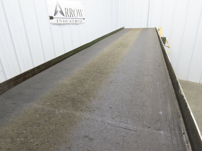 Wardcraft 24"x 10' Portable Incline Belt Conveyor .33Hp 3PH Chain Drive 36FPM