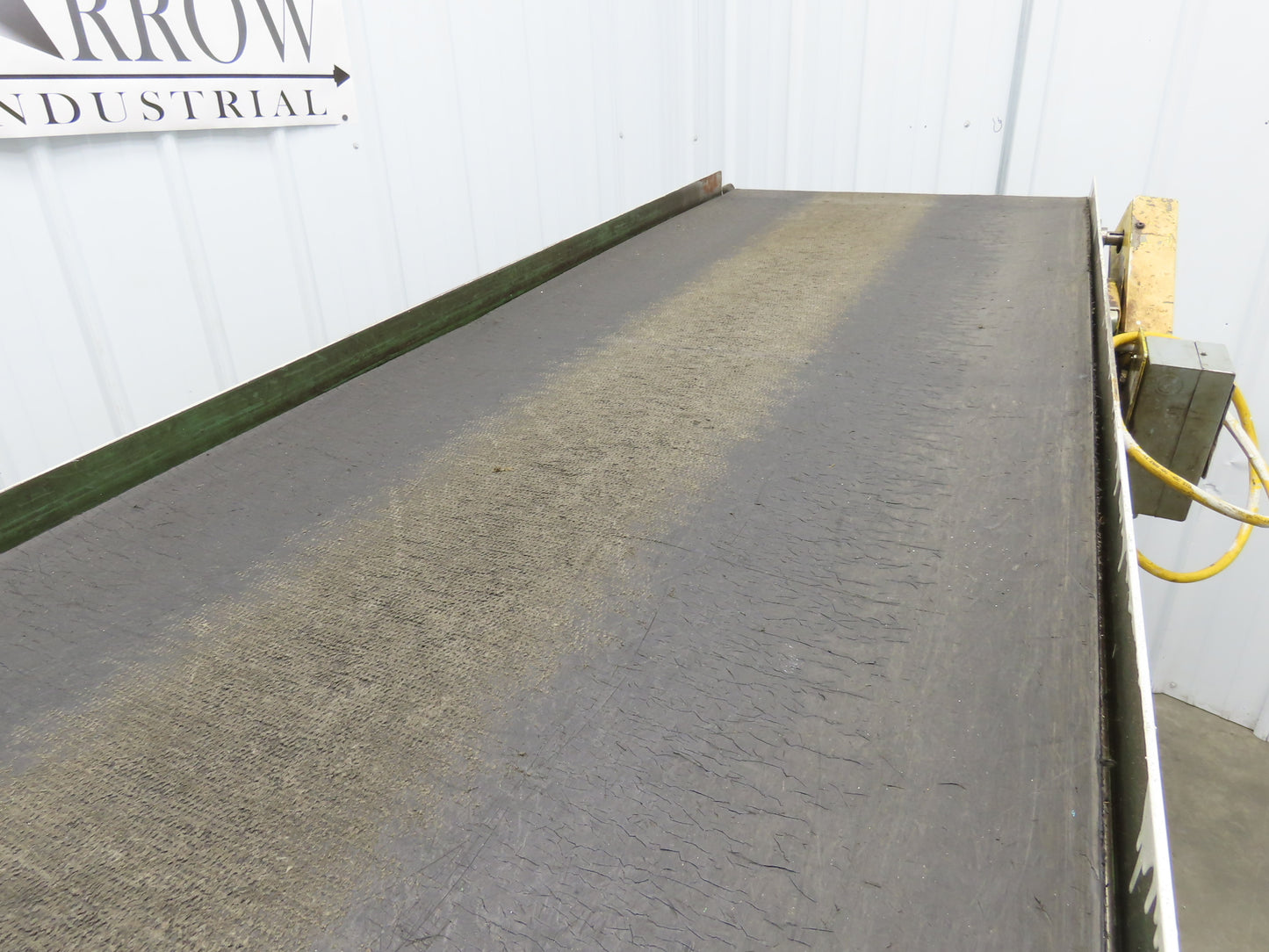 Wardcraft 24"x 10' Portable Incline Belt Conveyor .33Hp 3PH Chain Drive 36FPM