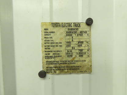 Curtis 1234-2376 AC Motor Controller 24V Toyota 8HBW30 Pallet Jack 1094852/001