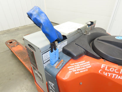 Toyota 8HBW30 Electric Walkie Pallet Jack 6000 lb 61" Forks 8.5" Lift 24V 814H