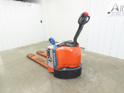 Toyota 8HBW30 Electric Walkie Pallet Jack 6000 lb 61" Forks 8.5" Lift 24V 814H