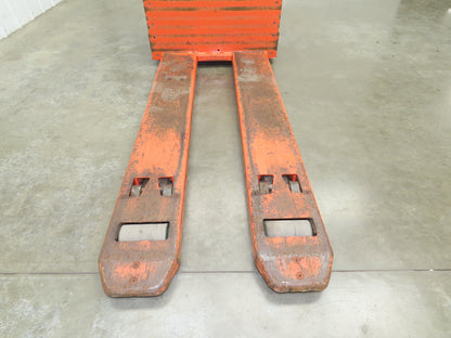 Toyota 8HBW30 Electric Walkie Pallet Jack 6000 lb 61" Forks 8.5" Lift 24V 814H