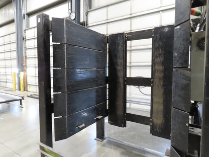 42"W x 48-50"L Pallet Feeder Dispenser for Robot Palletizer Conveyor 90"H
