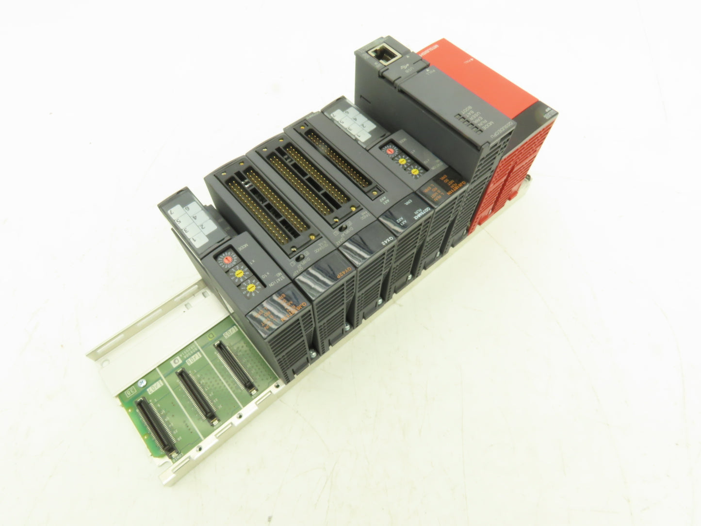 Mitsubishi Electric Q03UDECPU Melsec PLC Backplane Rack Power Supply CPU 8 Slot