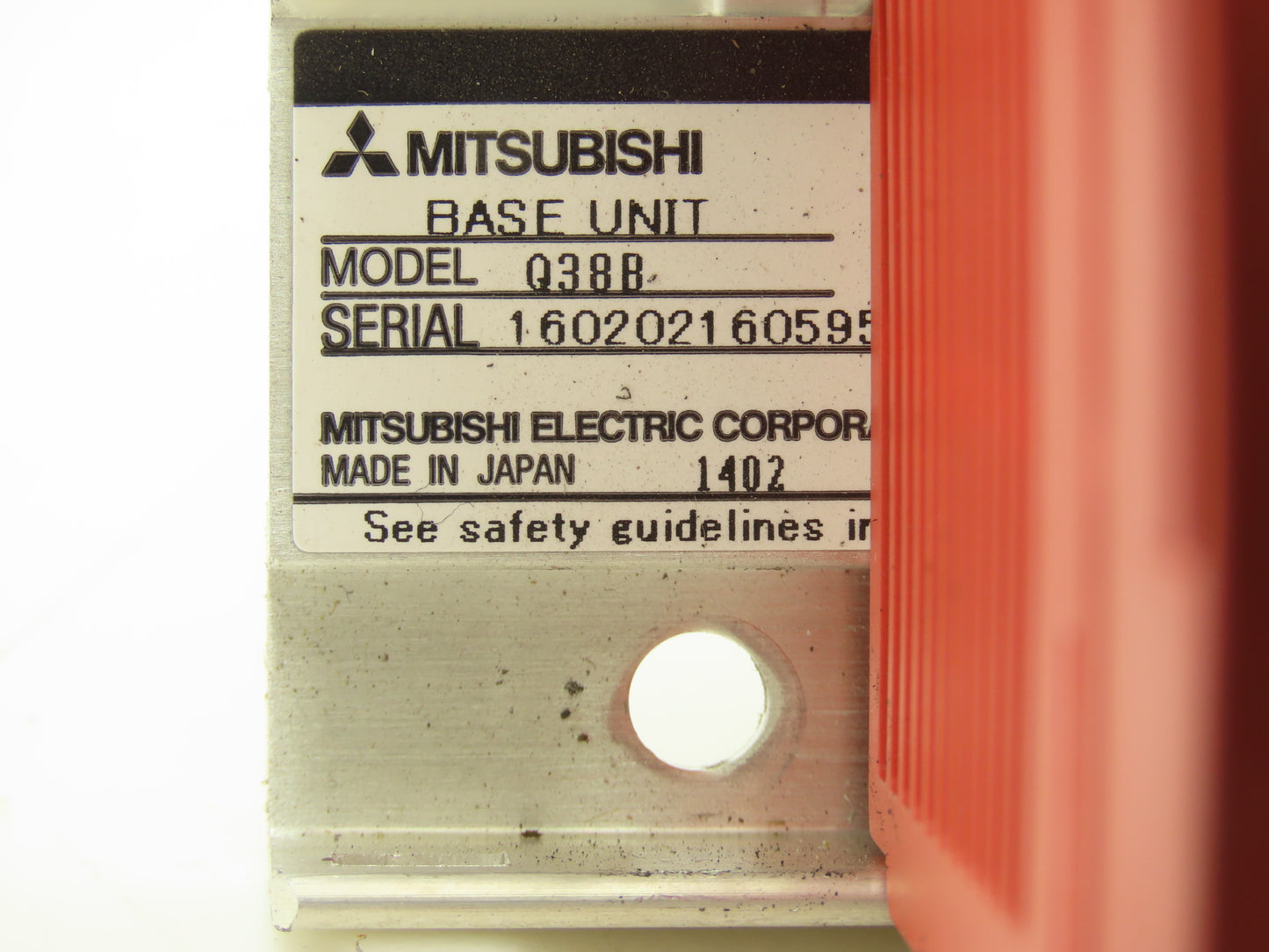 Mitsubishi Electric Q03UDECPU Melsec PLC Backplane Rack Power Supply CPU 8 Slot